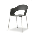 Lady B Go Green Poltroncina Acciaio e Tecnopolimero Scab Design SEDIE