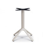 Nemo Base Fisso h.109 Alluminio Arrotondato Scab Design BASI E PIANI TAVOLI