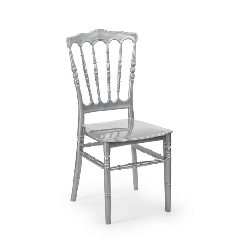 sedia napoleon colore argento tilia