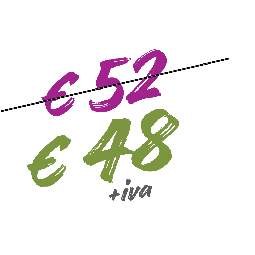 PREZZO SCONTO 48 EURO