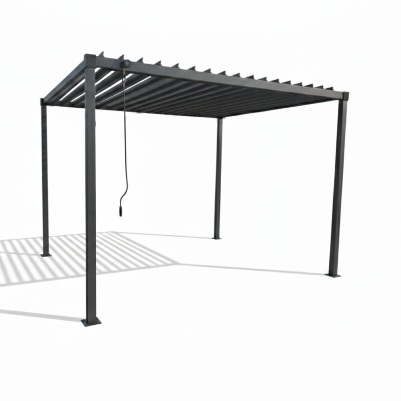 Tequila Pergola Ferro Bioclimatica 3x3 Antracite OpenD