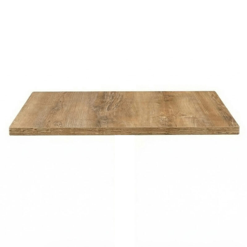 Piano in Legno VINTAGE WOOD 70X70 sp.25mm Bordo ABS da 2mm in Tinta